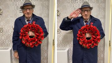 Remembrance Sunday at Darnley Court